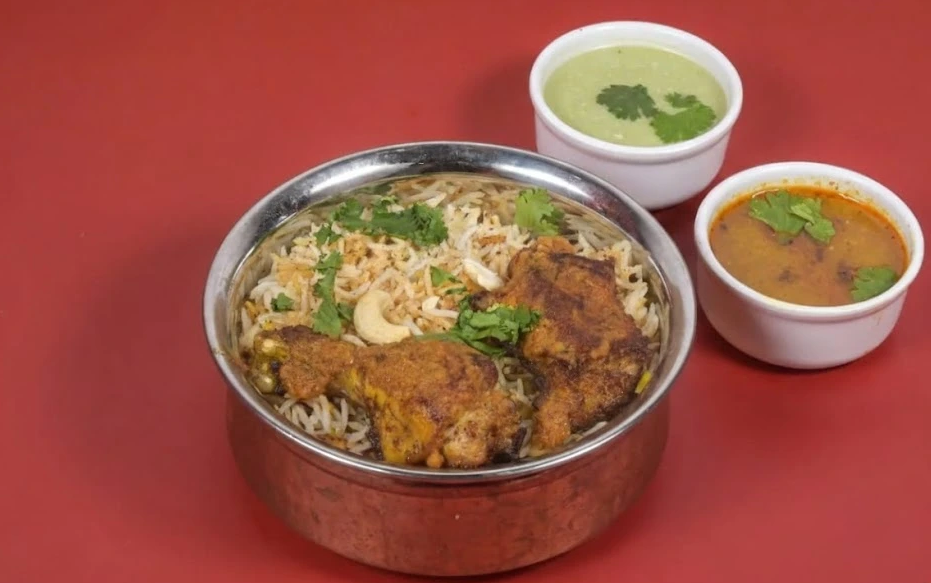 Chicken Roast Biryani at Biryani Box Company